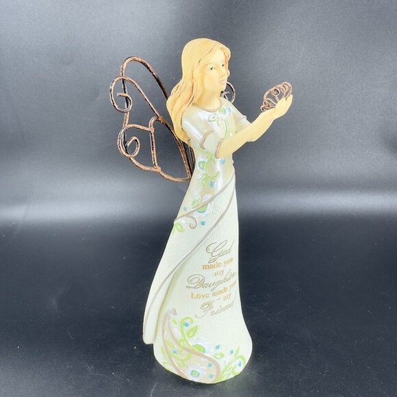Pavilion Gift Company Perfectly Paisley Daughter Mother 2010 Figurine Angel VTG - Picture 9 of 11